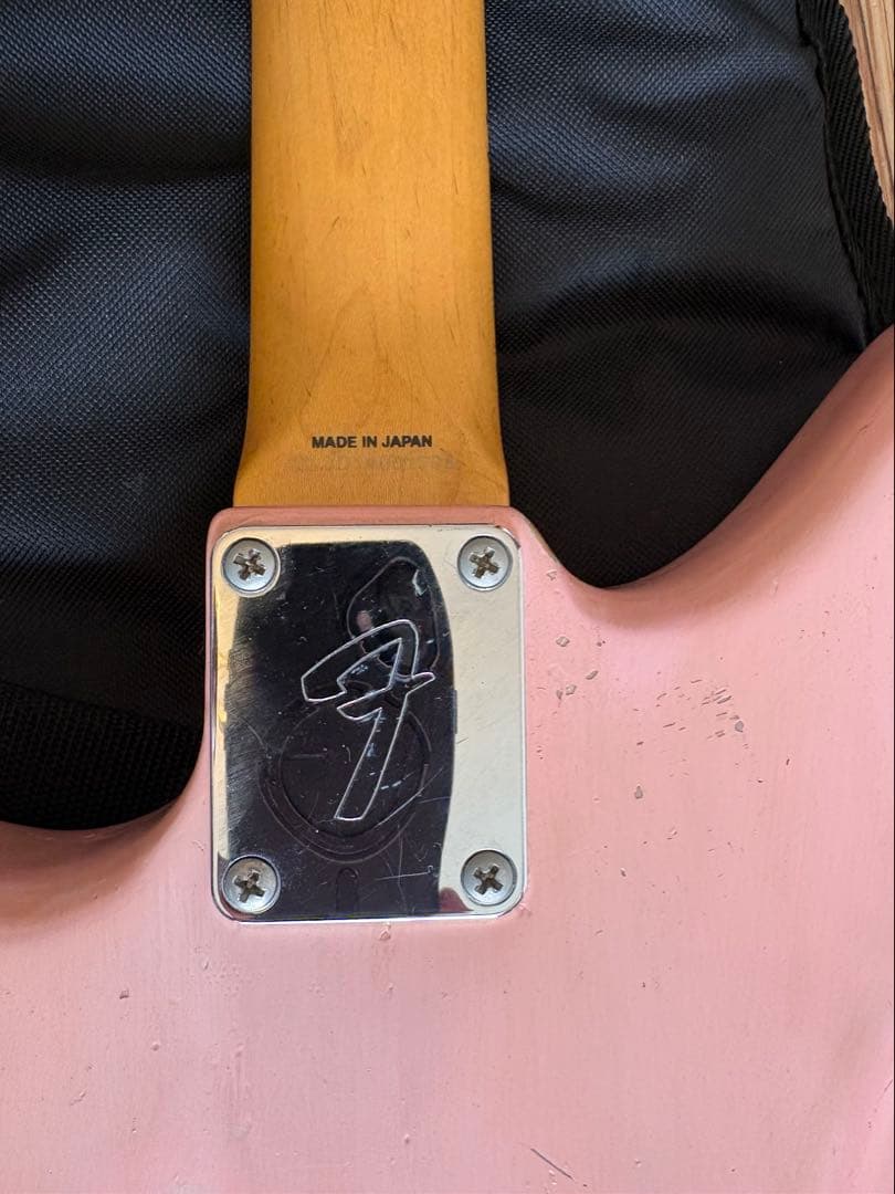 Fender Japan JG66 jaguar ピンク　ラッカー塗装　レリック