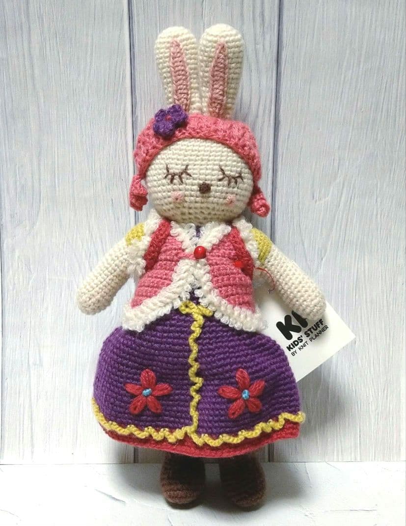 KP ニットプランナー　ミミちゃん　あみぐるみ　フォークロア　レア　うさぎ