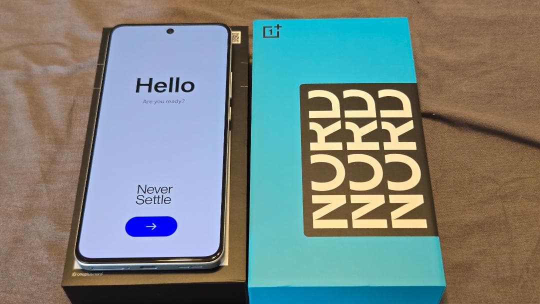 試用のみ「OnePlus Nord CE5」グローバル版8GB+256GB