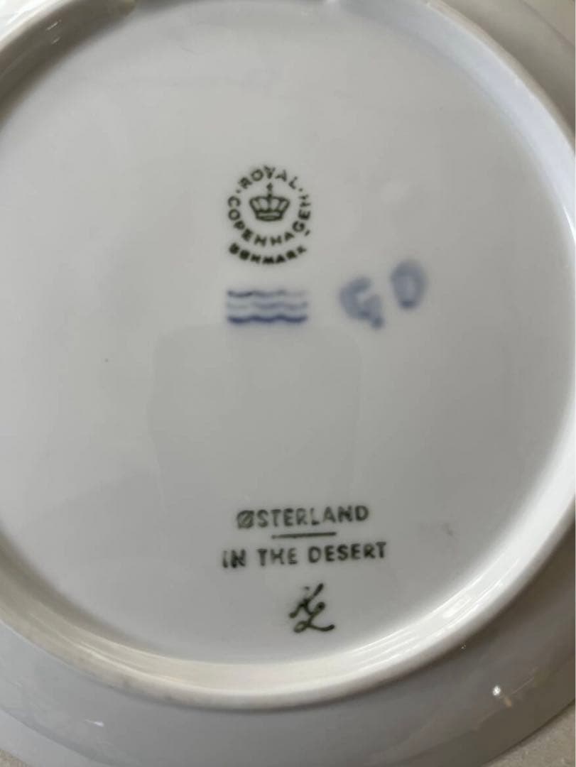 ロイヤルコペンハーゲン　イヤープレート1972、1974、1990年