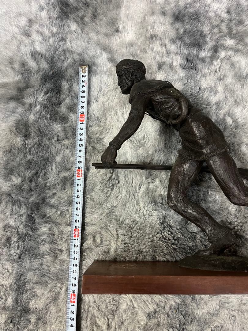 ブロンズ製　置物　彫刻　古美術　骨董　J. Holland