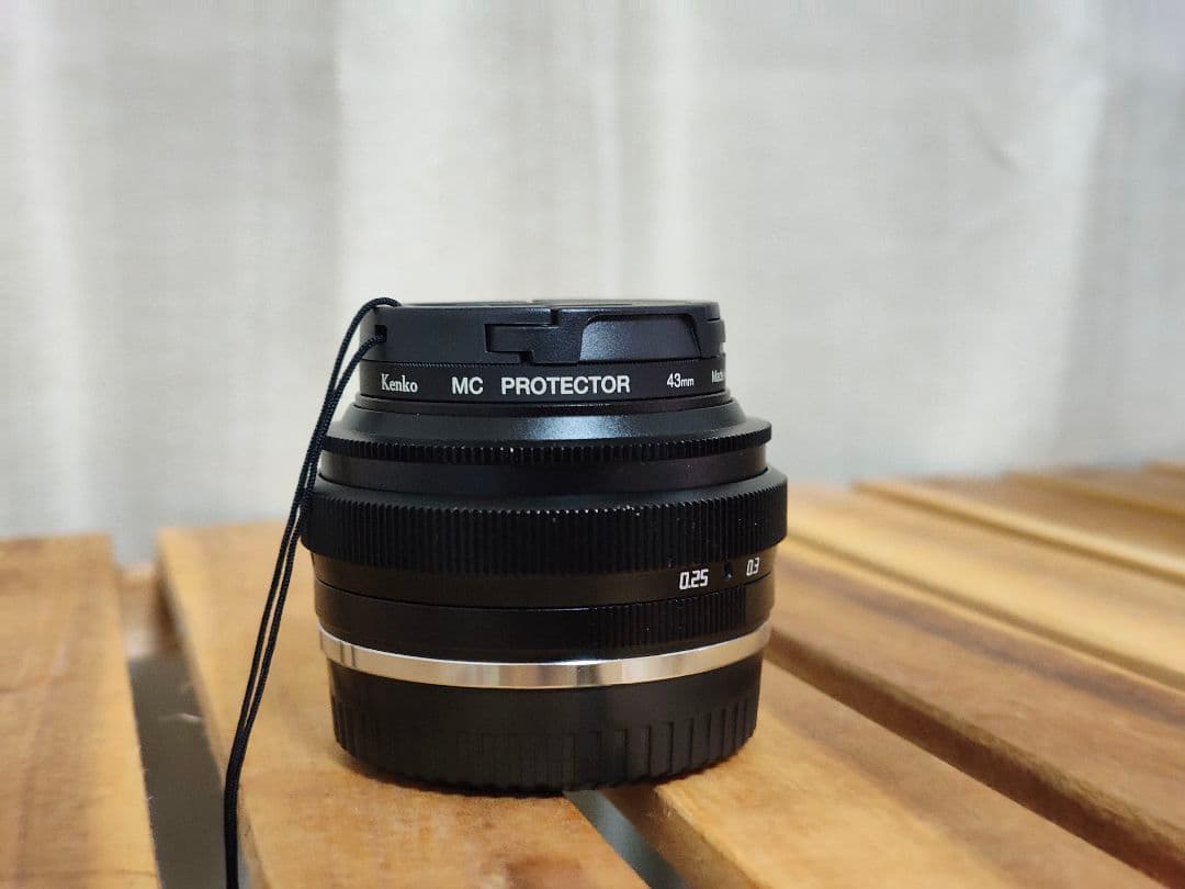 【美品】TTArtisan 25mm f2 Xマウント フィルター付き