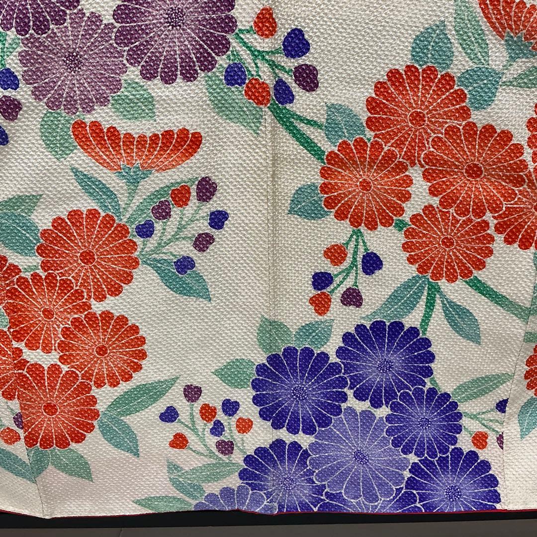 b86 藤娘きぬたや　本総絞り　振袖　正絹　棒衿　着物