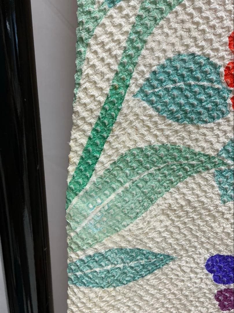 b86 藤娘きぬたや　本総絞り　振袖　正絹　棒衿　着物