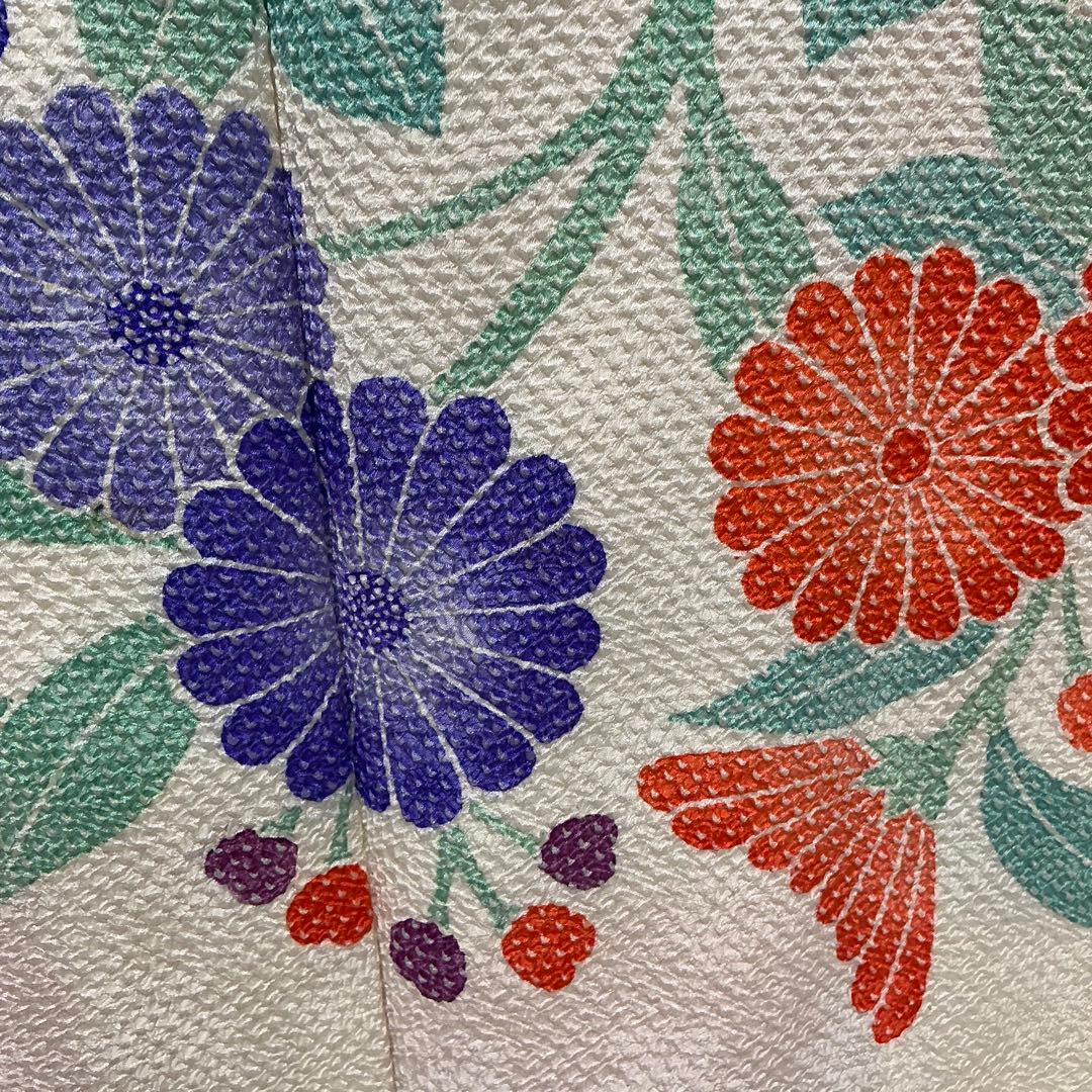 b86 藤娘きぬたや　本総絞り　振袖　正絹　棒衿　着物