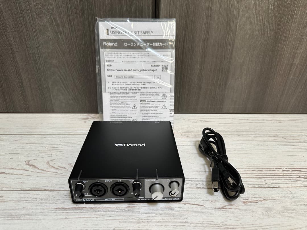 （やまにし）Roland Rubix22 USBオーディオインターフェイス