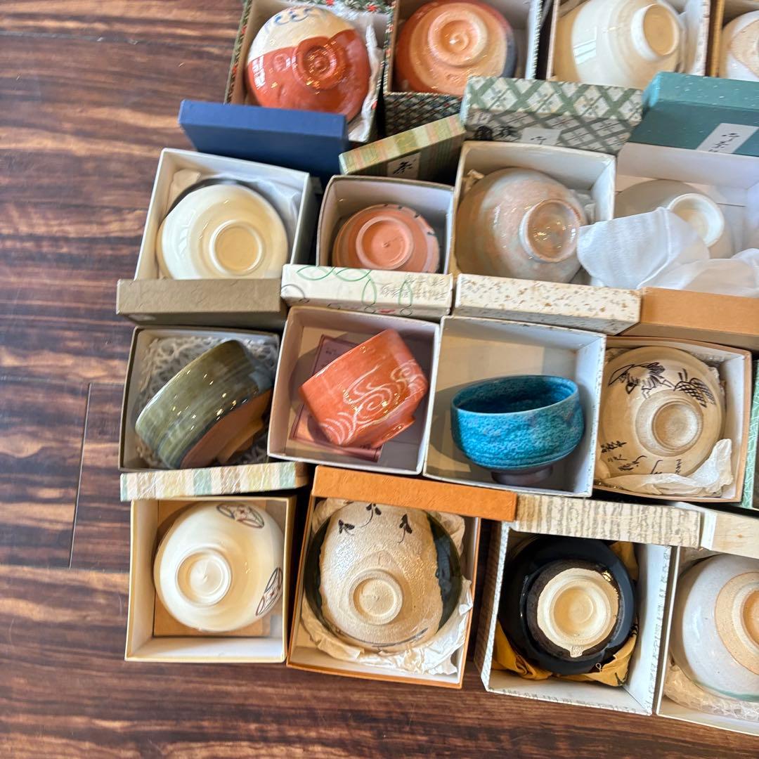 茶碗 抹茶碗 まとめて 22点 茶道具 陶器 いろいろ まとめて