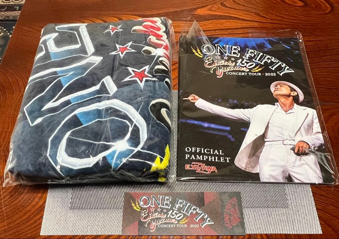 ★新品未開封★矢沢永吉コンサートツアー2022/ビーチタオル/パンフ/チケット