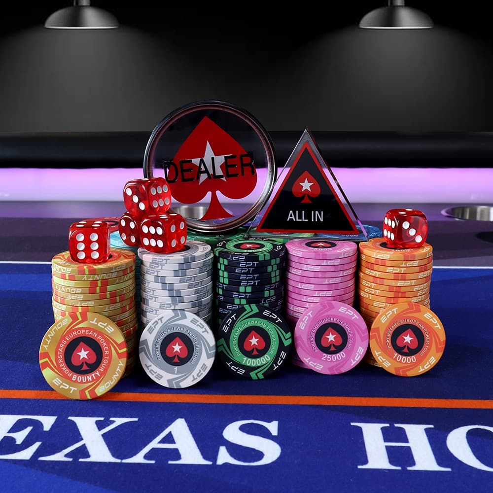 2人の娘のママ　EPT ポーカーチップ 285枚