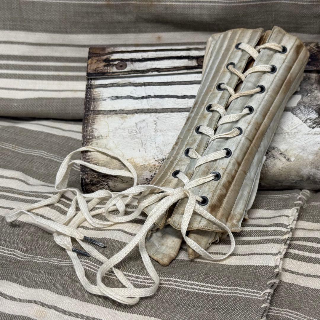 1900年代初期　フランスアンティーク　小さなコルセット　ドール・テディベア用