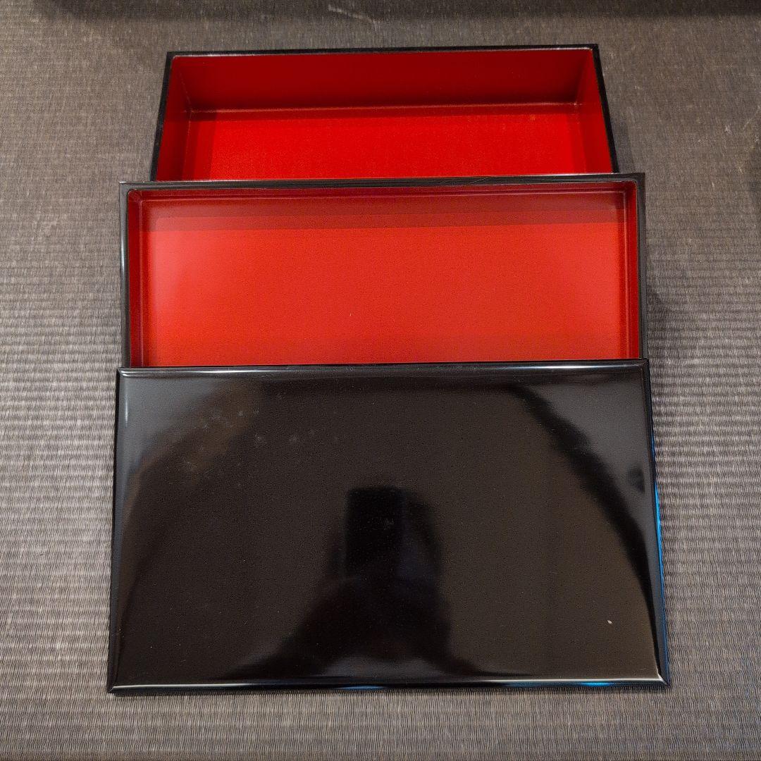 茶道具 野点 漆弁当箱 木製漆水筒（金具） 重箱