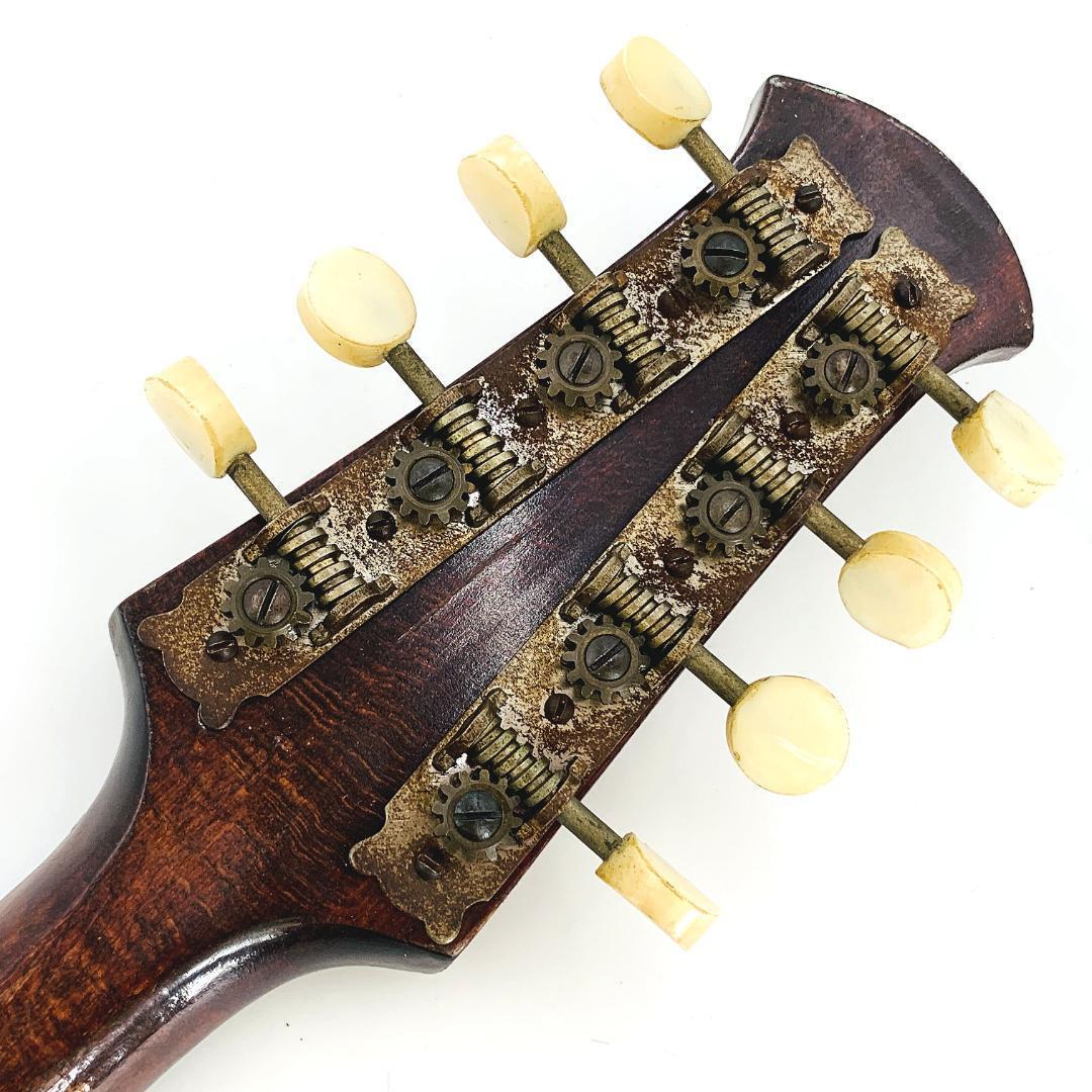 稀少 QUEEN クィーン フラット マンドリン No.124 【整備品】