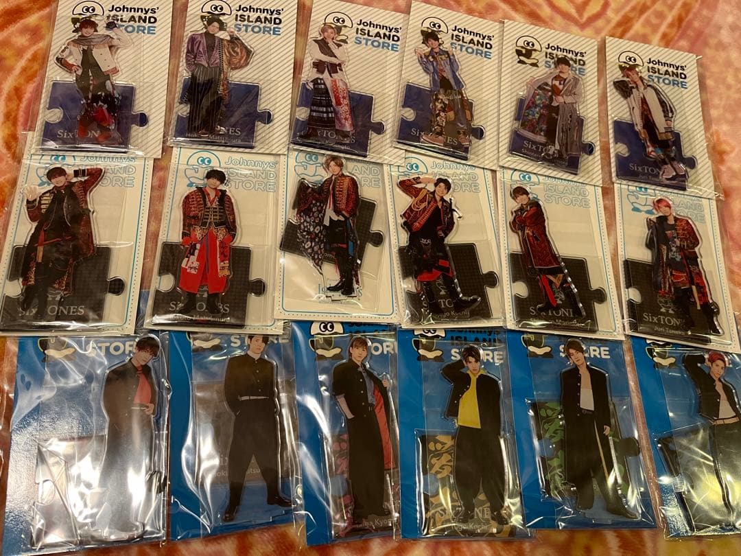 SixTONES アクリルスタンド 第1弾 第2弾 第3弾