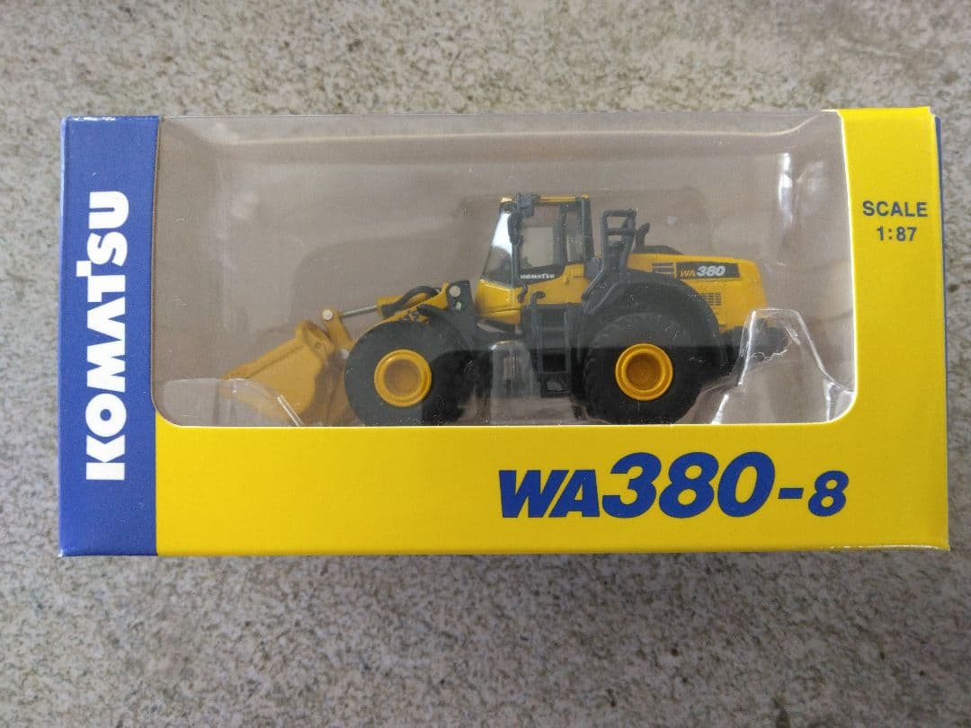 KOMATSU コマツ 株主優待 オリジナルミニチュアカー 5点セット