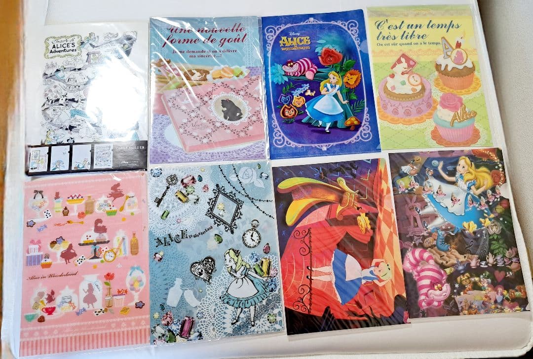 ふしぎの国のアリス クリアファイルセット