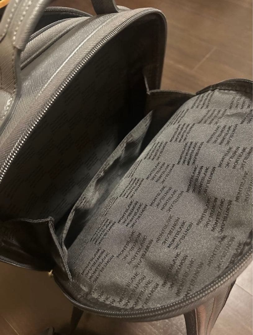 【美品】モンブラン リュック サルトリアル グレー