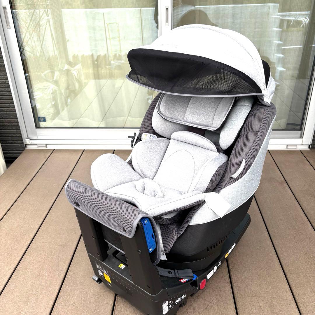 美品　Aprica アップリカ クルリラ チャイルドシート ISOFIX