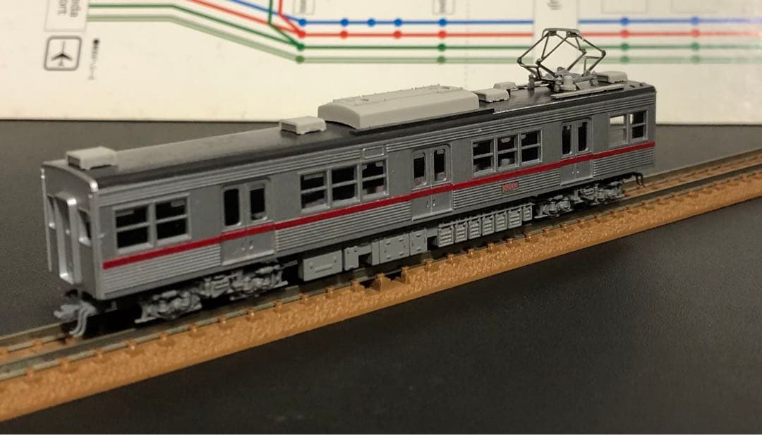 管理番号1599 都営5200形 Nゲージ未塗装キット組立品4両