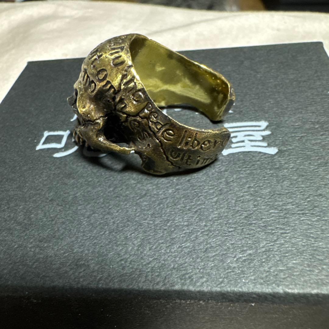 HYDE着用 メメントモリスカルリング 21号