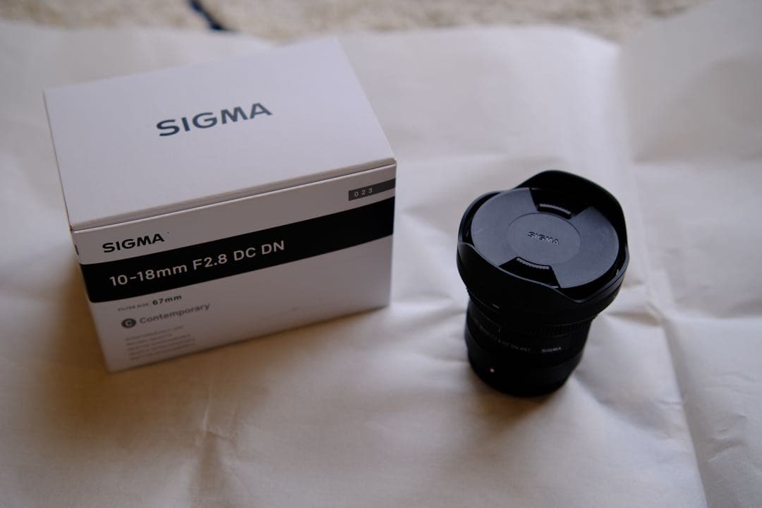 SIGMA 10-18mm F2.8 DC DN Xマウント 富士用 レンズ