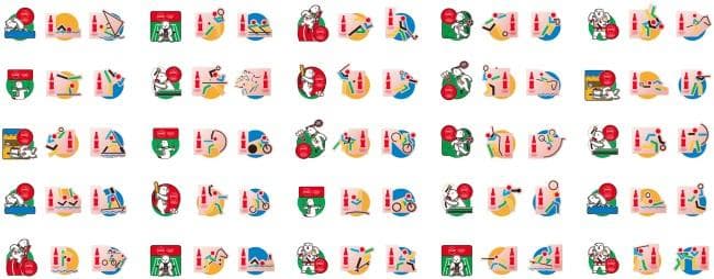 東京オリンピック コカコーラ オリジナル ピンズセット 全25種 コンプリート