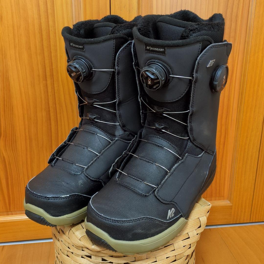 K2 BOUNDARY 28センチ　スノーボードブーツ　ダブルボア