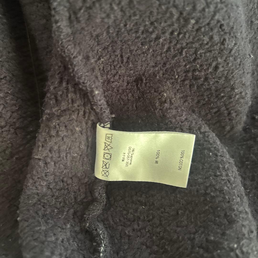 ポコ supreme スモールロゴパーカー mサイズ ネイビー