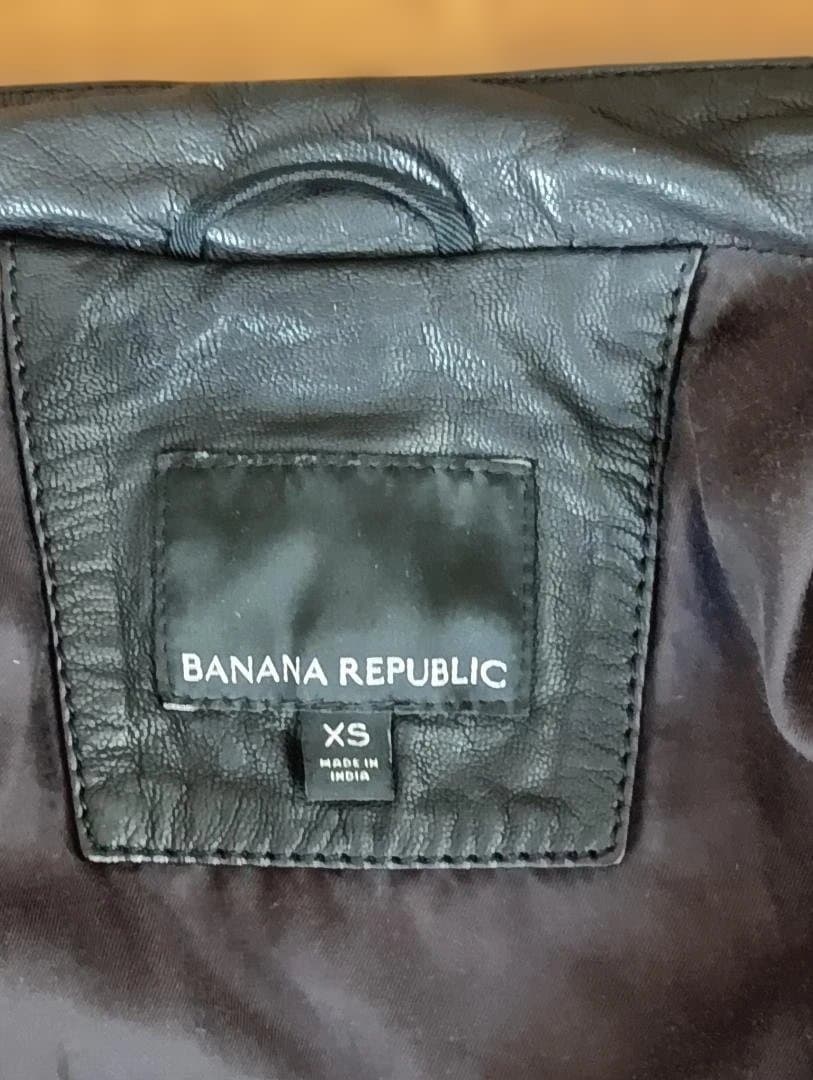 BANANA REPUBLIC シングルライダースジャケット XS
