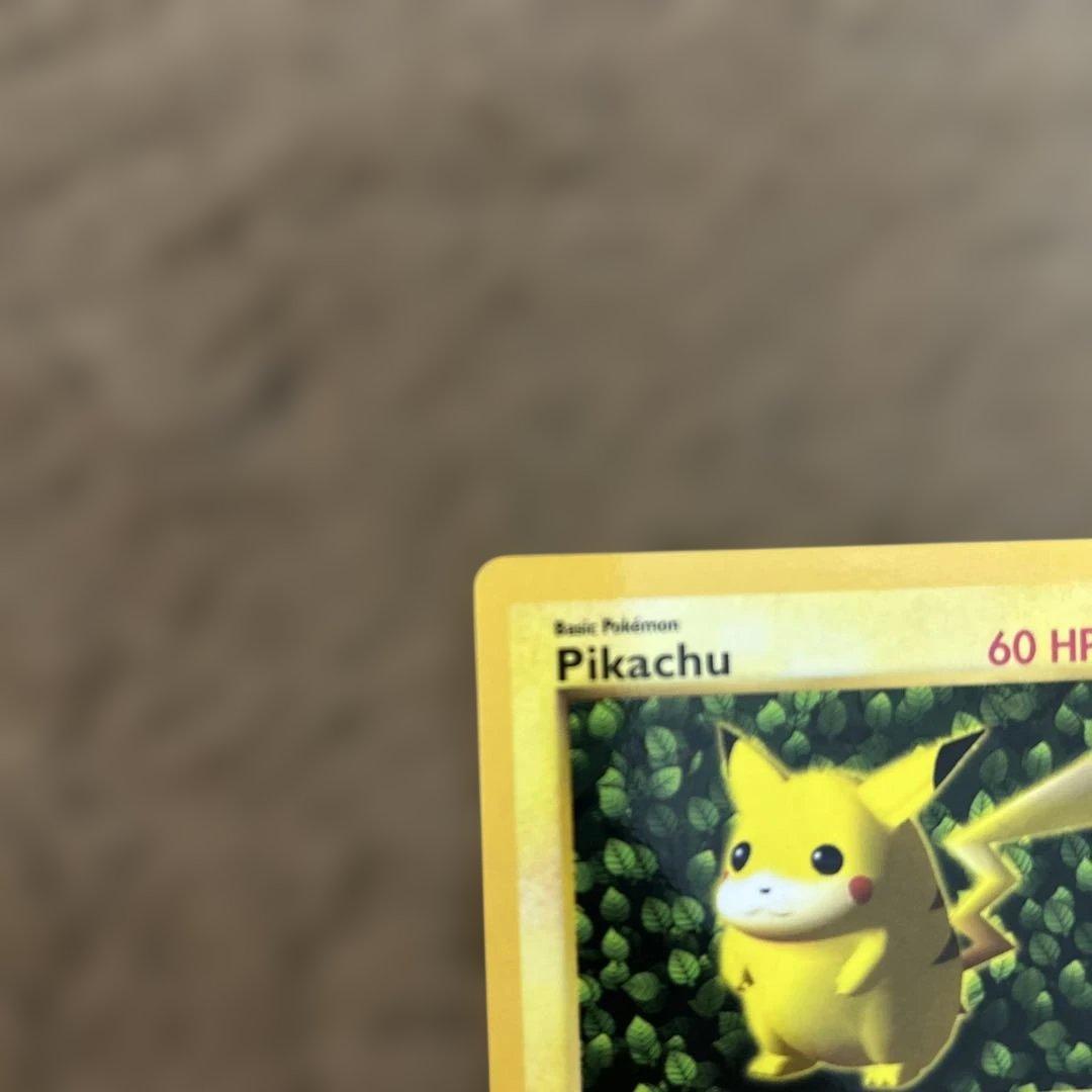 英語版　Pikachu ピカチュウ　60HP コロコロ　プロモ