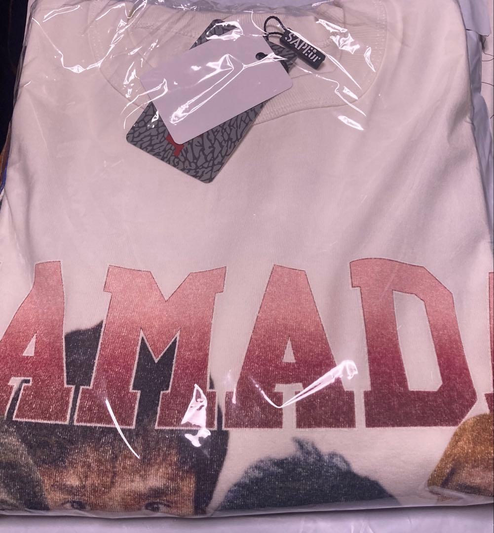 新品SAPEur サプール ダウンタウン 浜田雅功　ごぶごぶ Tシャツ 白 XL