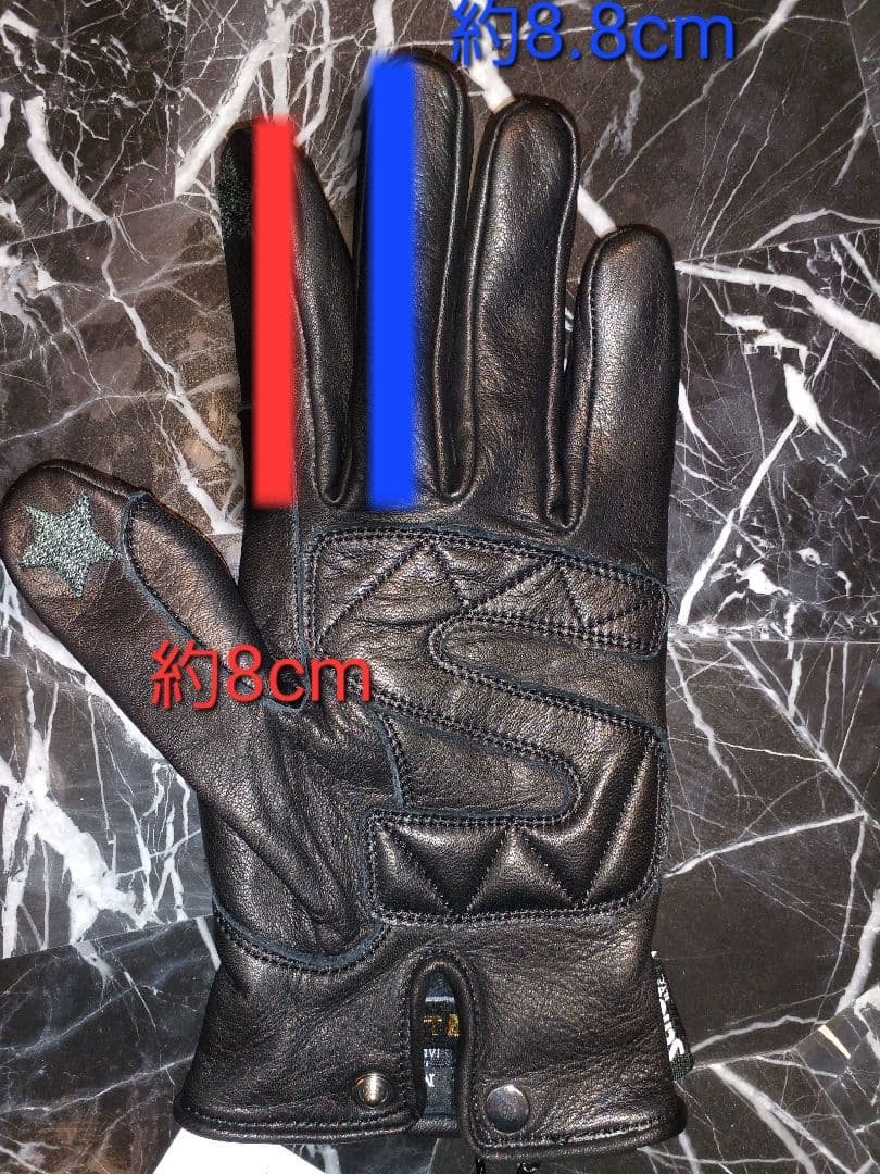 Schott（ショット）レザー(牛)グローブ　スマホ対応　手袋　サイズM