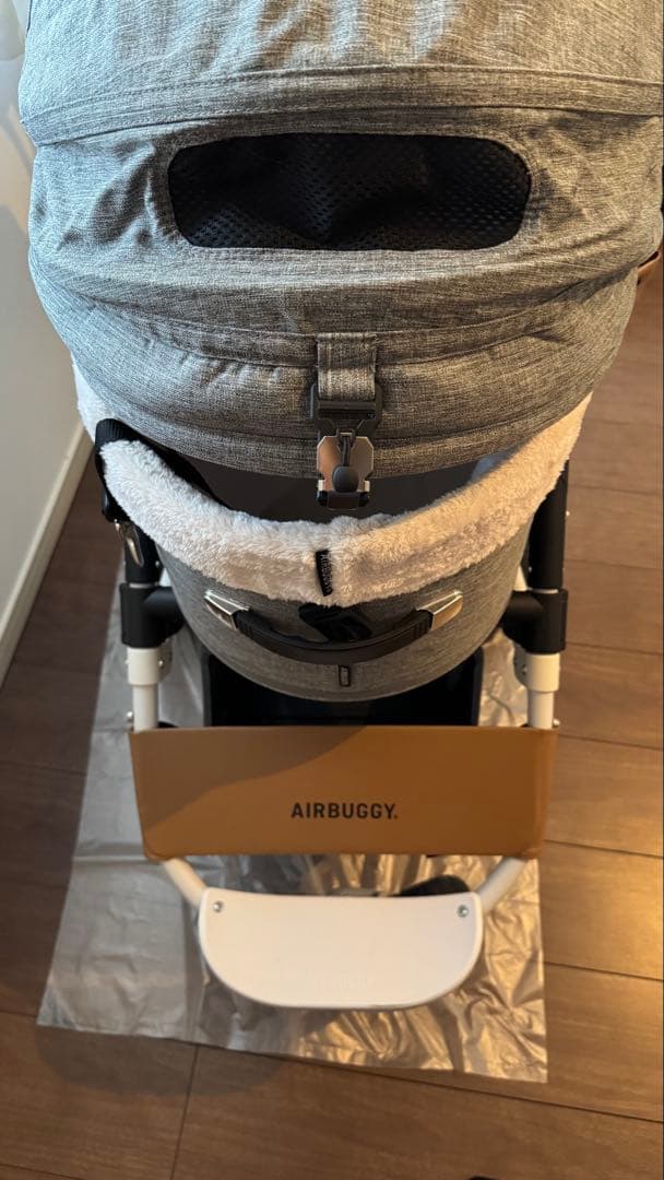 5000円引き【カバー＆バッグ付き】エアバギーDOME 3 グレー