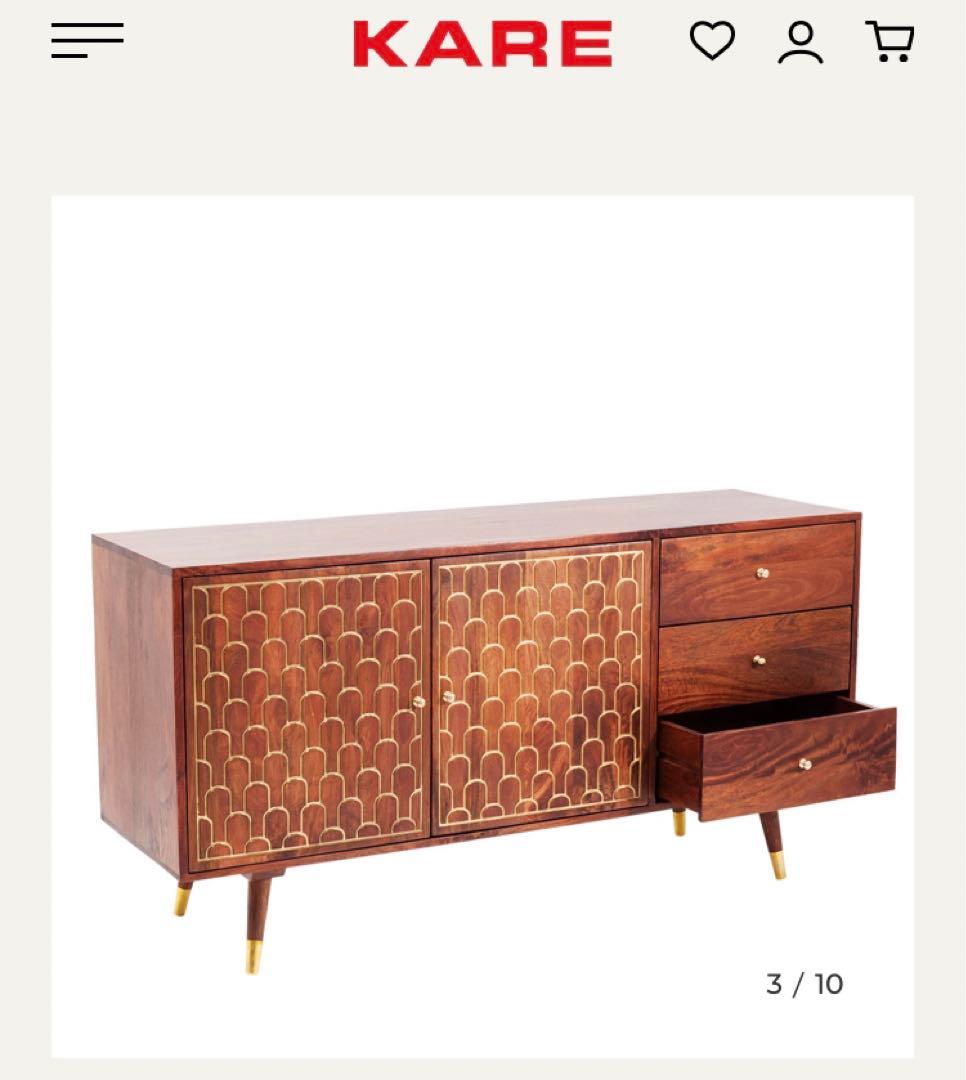 【マサル】KARE マスカット　キャビネット　サイドボード〔廃番〕