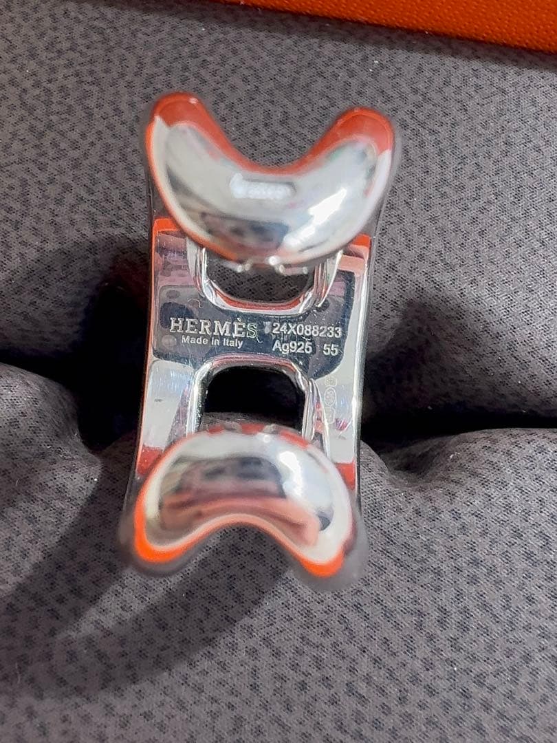 HERMES エルメス オスモズ PM 55 リング新品未使用
