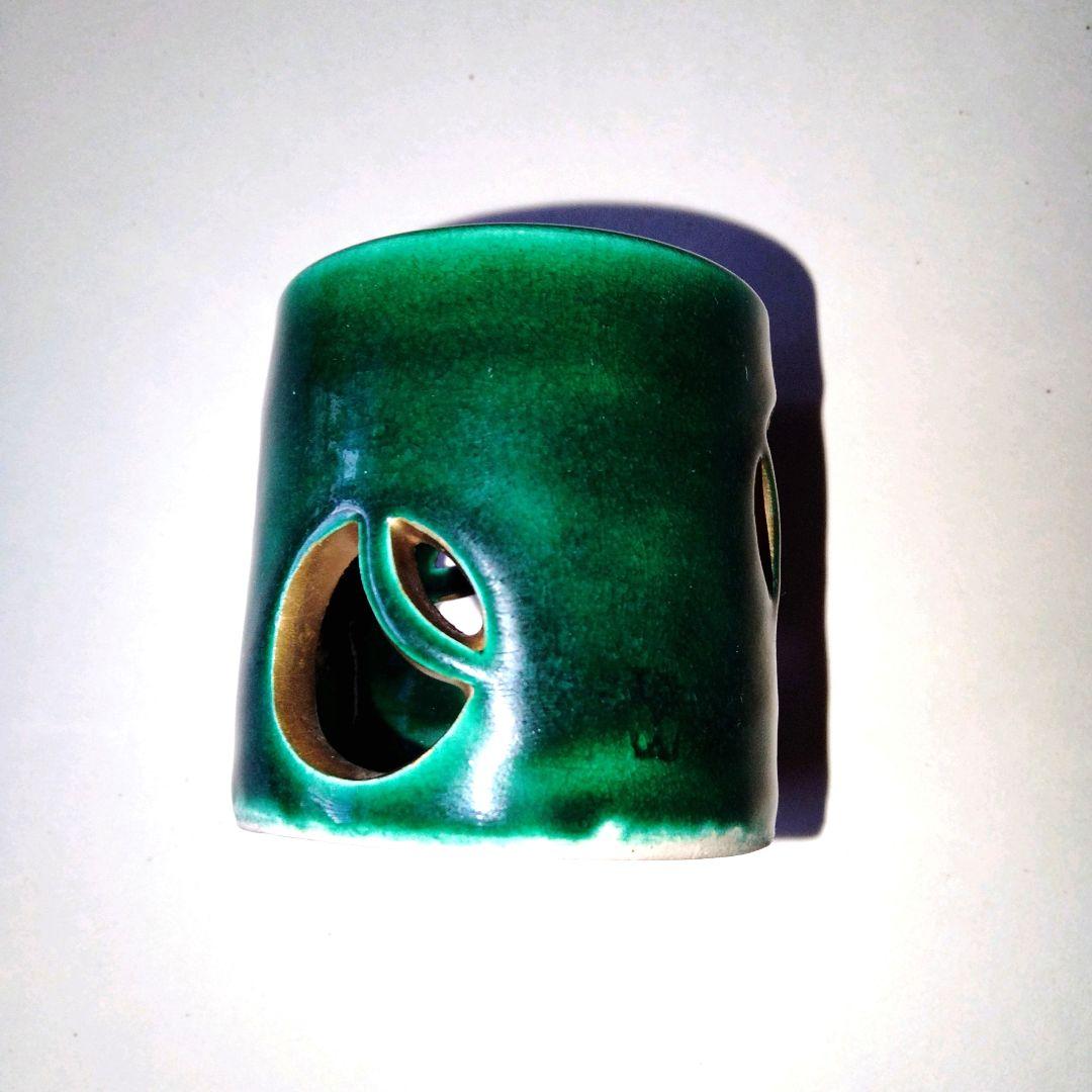 壺つぼ蓋置　加賀瑞山造