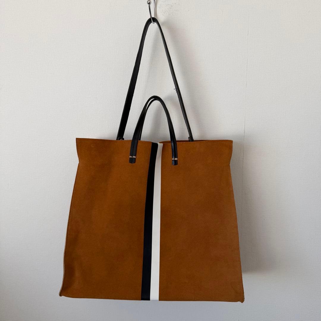Clare V.アパルトモン購入キャメルスウェードトートCLARE VIVIER