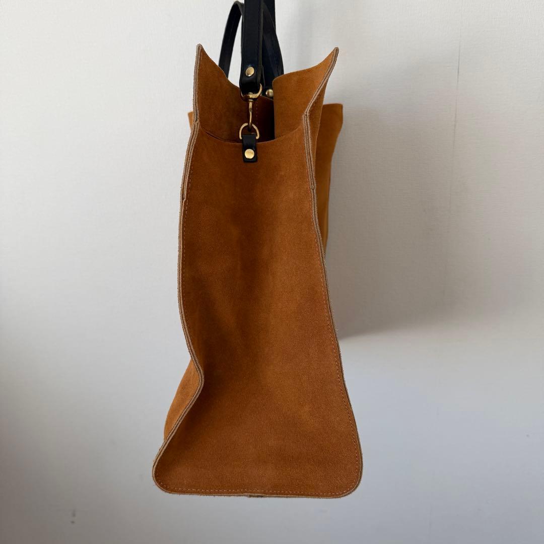 Clare V.アパルトモン購入キャメルスウェードトートCLARE VIVIER