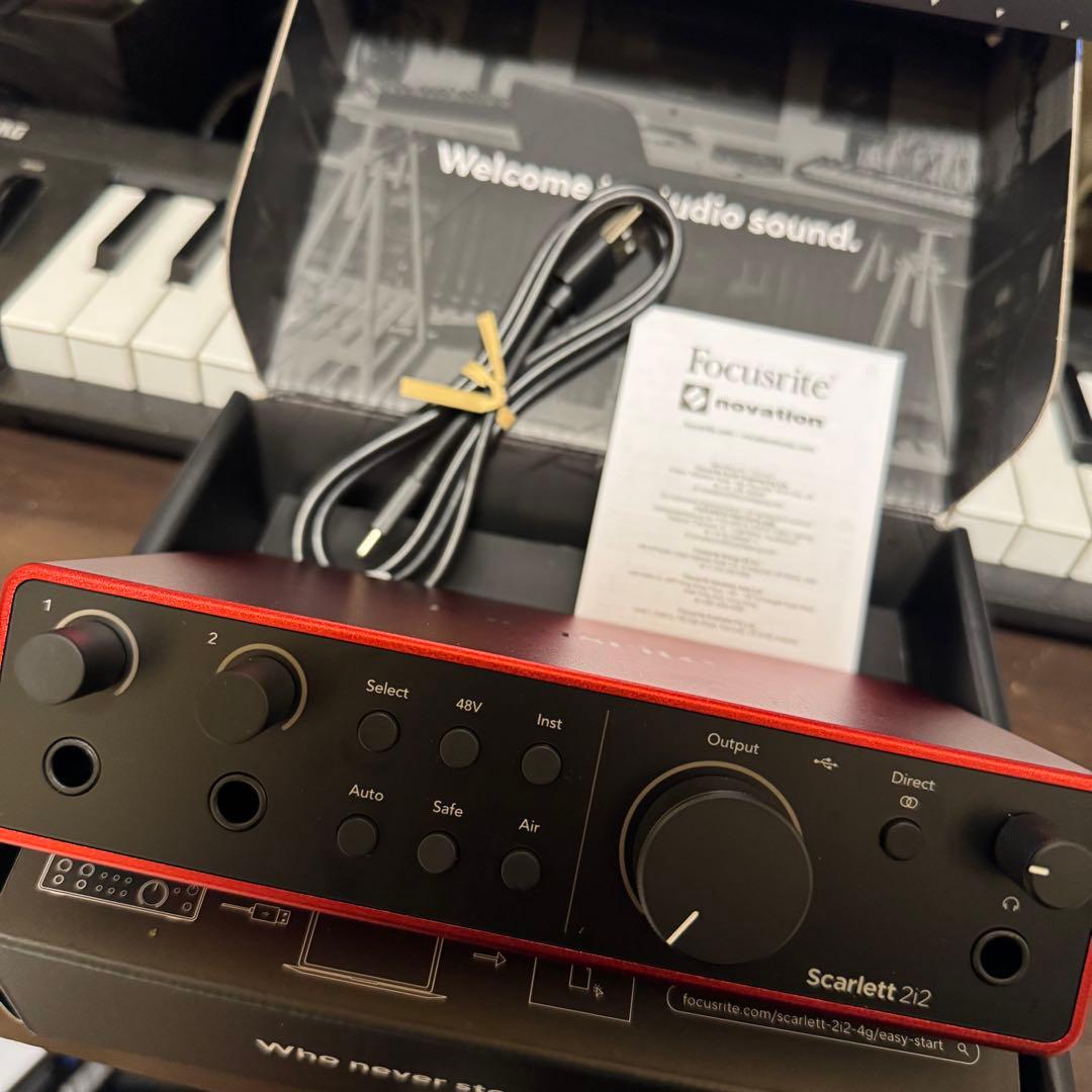 FOCUSRITE フォーカスライトScarlett オーディオインターフェイス