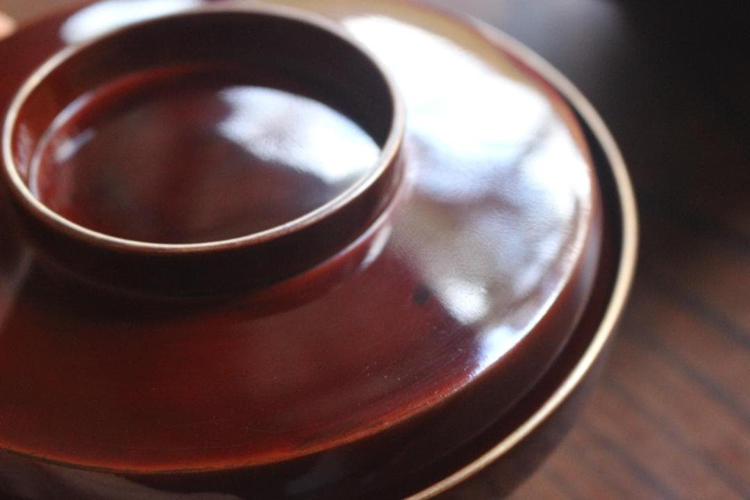 時代逸品！上質紅溜塗に極上高台寺蒔絵の美しいお椀2点（検加賀蒔絵吸物碗蒔絵椀