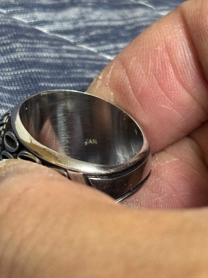 JAM  MADE シルバーカレッジリング　18号