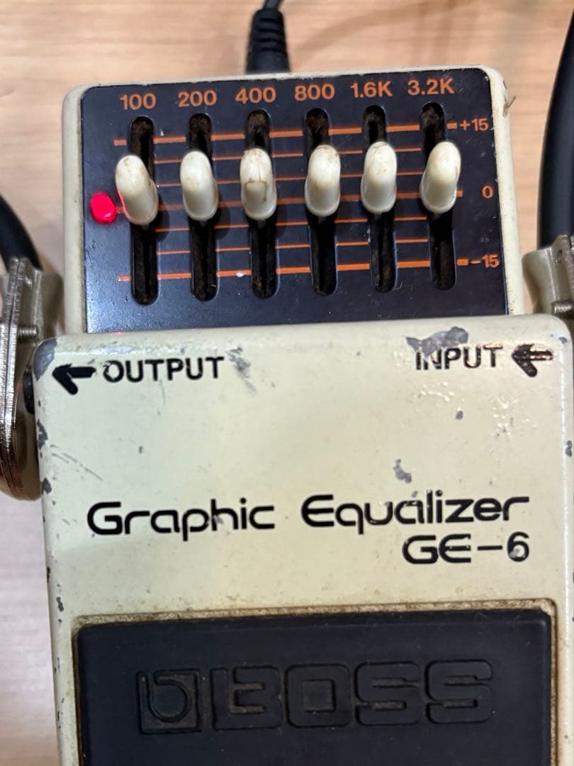 GE-6 BOSS イコライザー ボス 銀ネジ ヴィンテージ