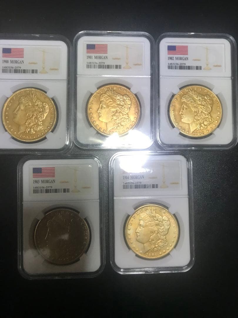 骨董品　1900〜1904年　　5枚