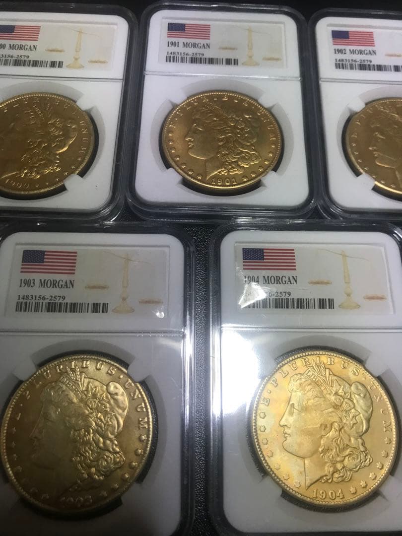 骨董品　1900〜1904年　　5枚