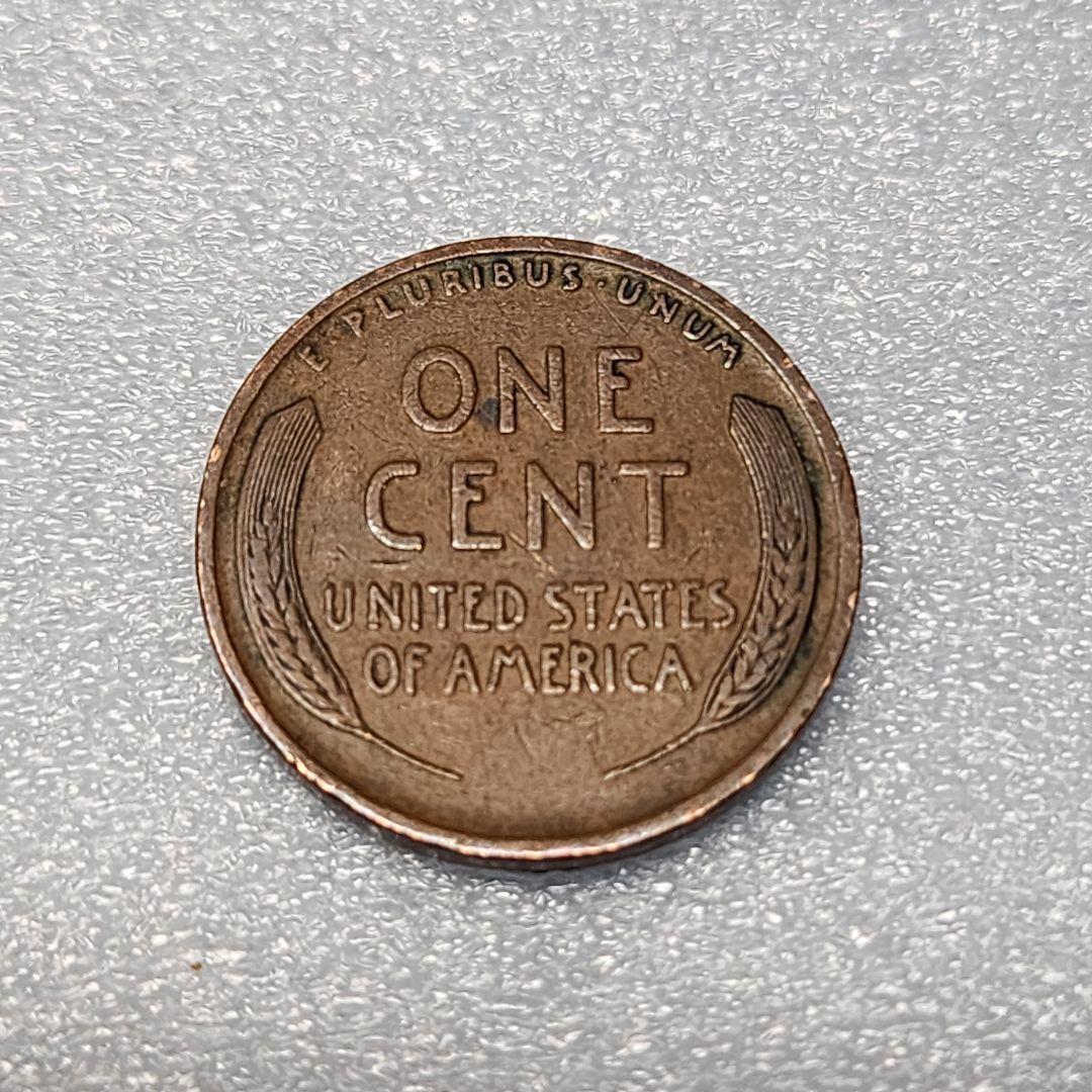 5796. 貴重 1909年 アメリカ リンカーン 麦 1セント 海外硬貨