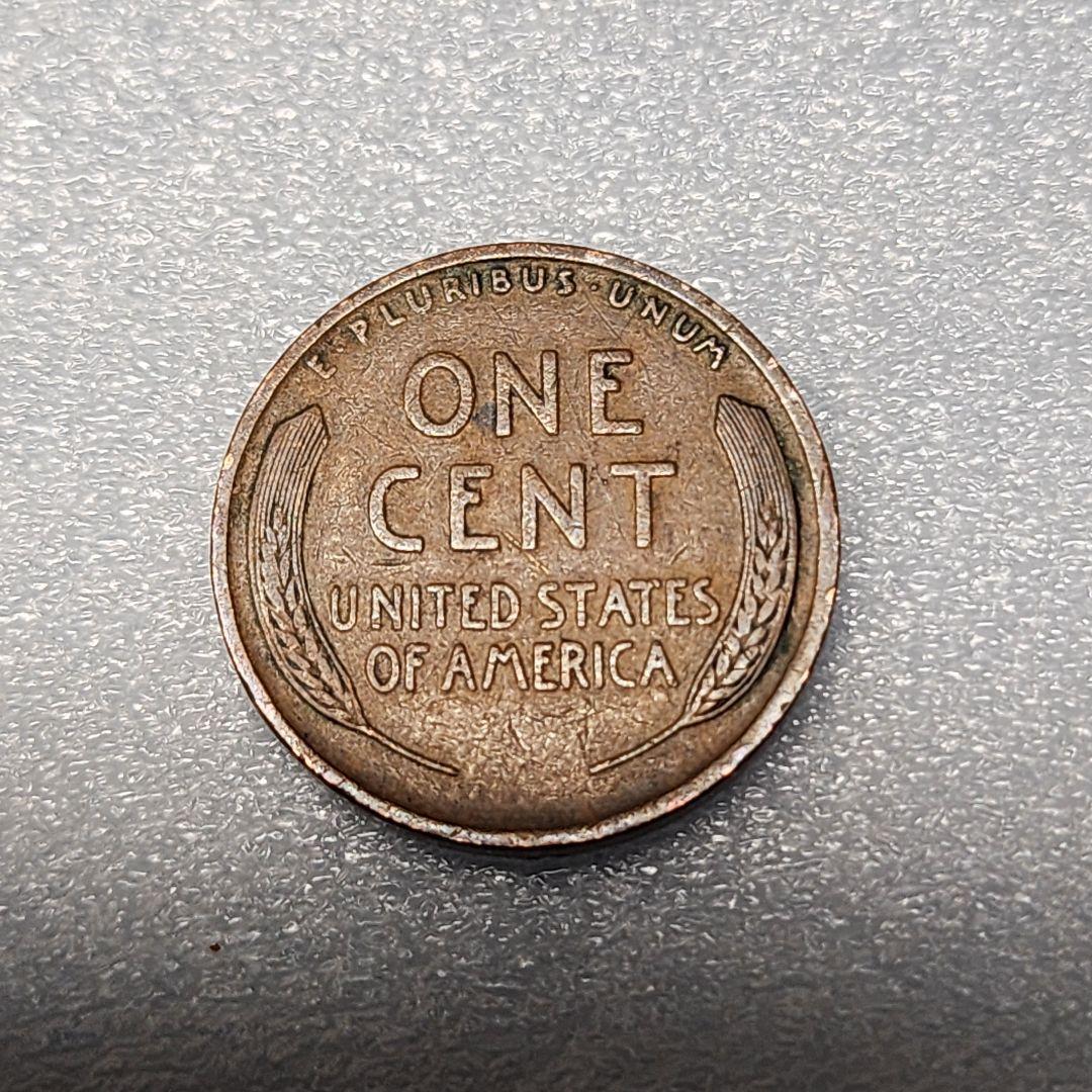 5796. 貴重 1909年 アメリカ リンカーン 麦 1セント 海外硬貨