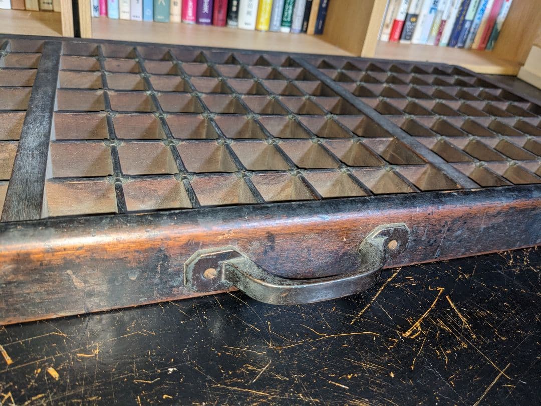 イギリス　ハミルトン　活版印刷用プリンタートレイ