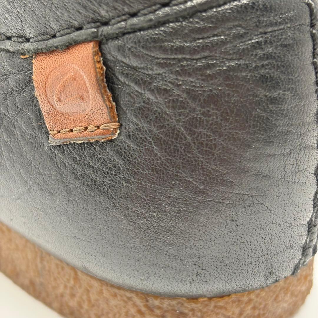 【Clarks】シェイカーⅡラン ワラビー モカシン 26.5cm 黒 軽量