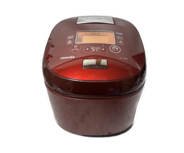 東芝 RC-18VRK-R(グランレッド) 鍛造かまど銅釜 真空IH炊飯器