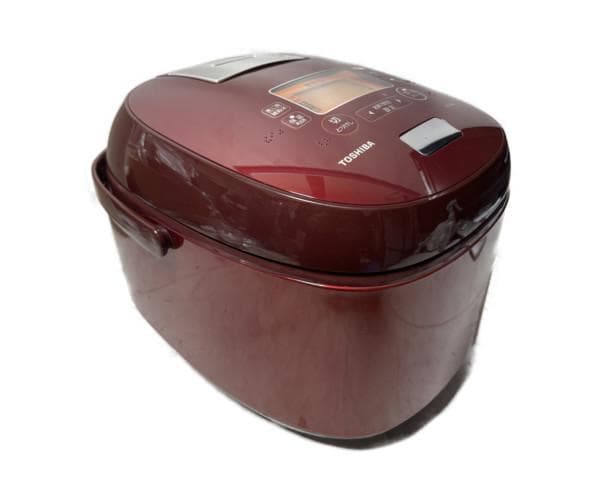 東芝 RC-18VRK-R(グランレッド) 鍛造かまど銅釜 真空IH炊飯器