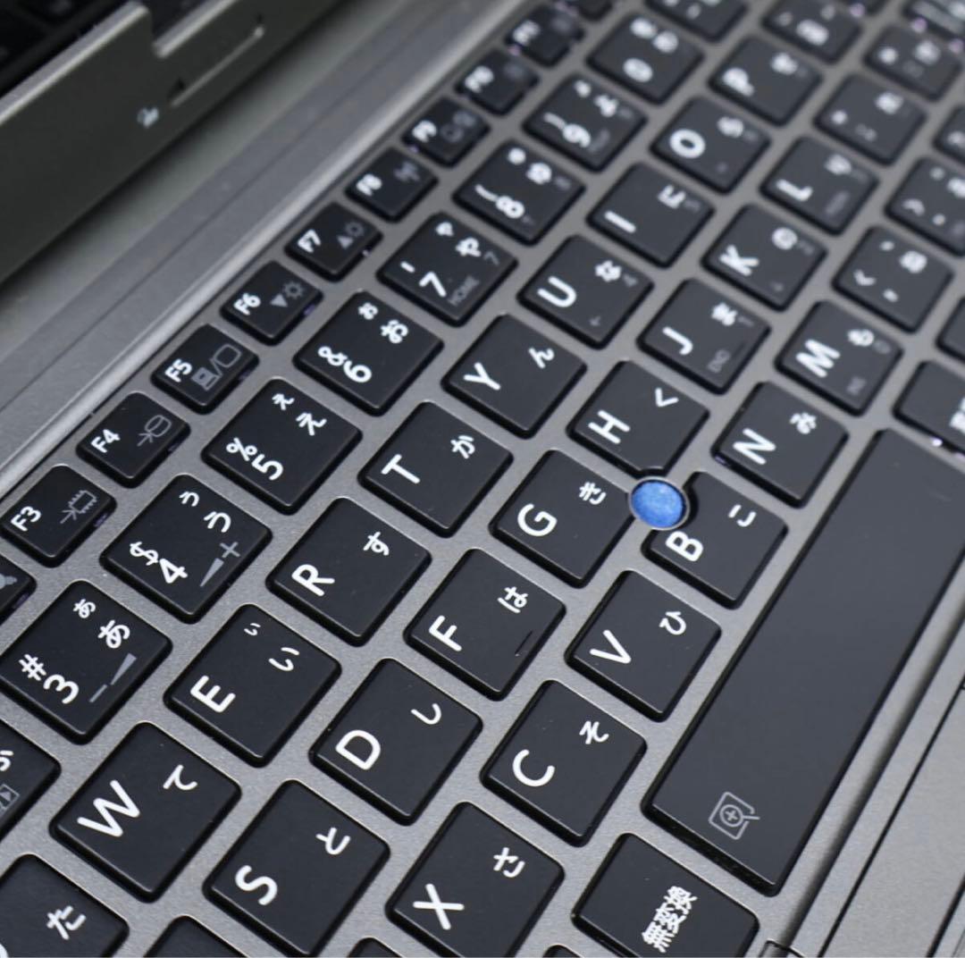 ★タブレット美品東芝パソコンSSD128GB★V714/K ノートPC152